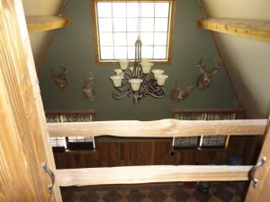 View of Living area from loft
